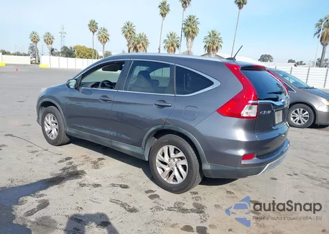 2015 Honda Cr-V Ex-L из США, поврежденный, VIN 2HKRM3H75FH525842